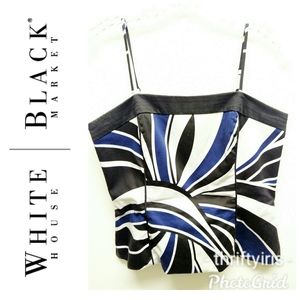 White House-Black Market Corset Top-Sz. 8